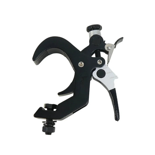 Durable Heavy Duty Hooks Aluminum Lighting Clamps Tube Diameter 45-60MM Support 100KG Stage Lighting Moving Head Clamps